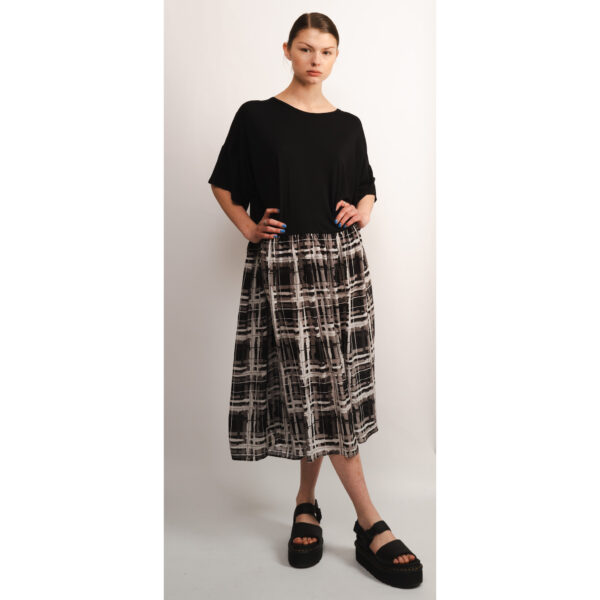 Silk Check dress