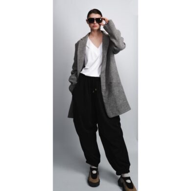 Cashmere Blend Boyfriend Jacket