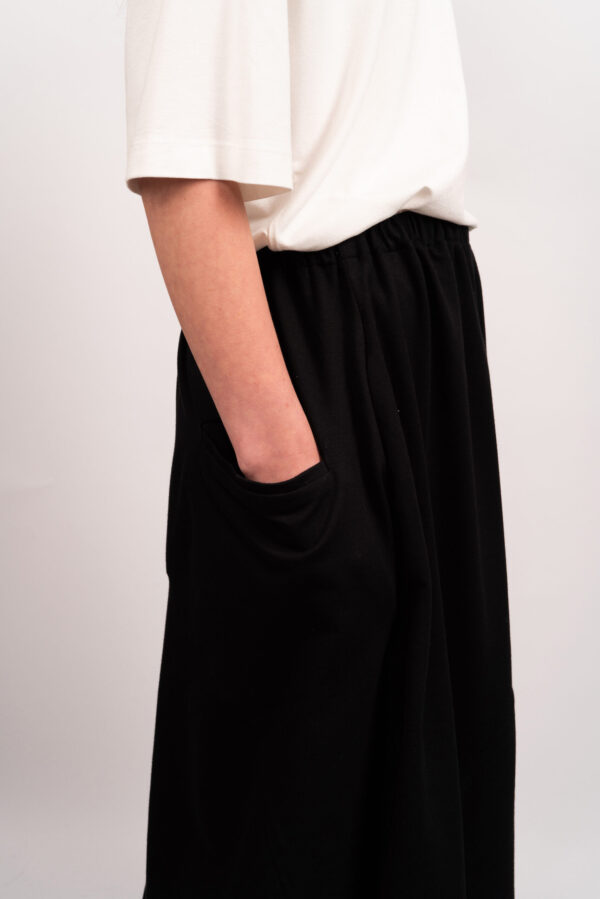 Jersey Cuffed Skirt - Image 4