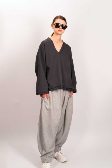 Jersey V-Neck Jumper