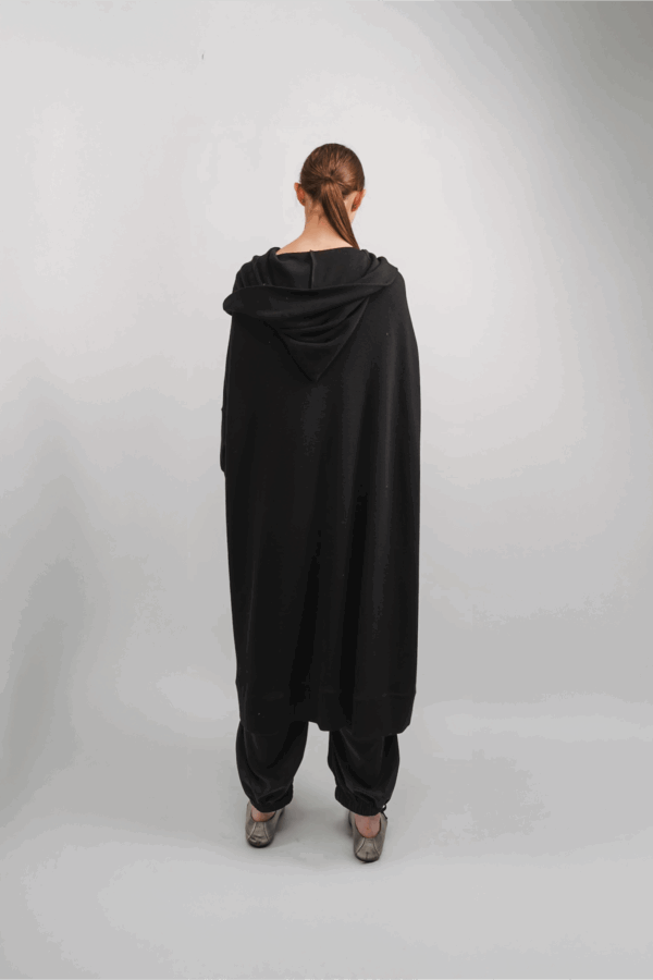Asymmetrical zipped coat - Image 2