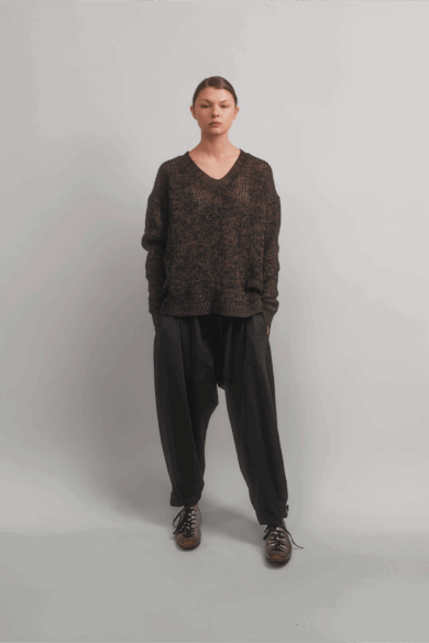 V Neck Merino Jumper