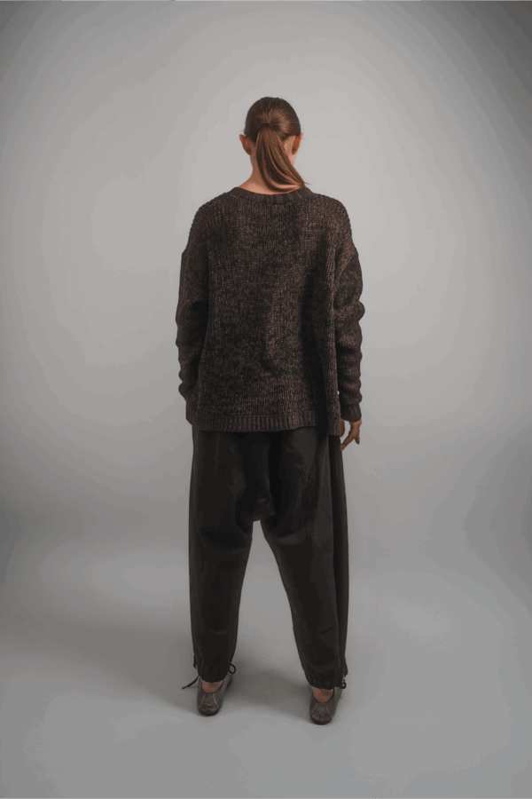 V Neck Merino Jumper - Image 2