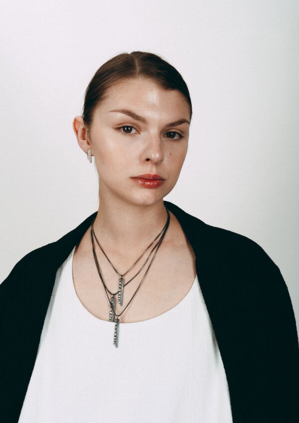 Three Pendant Necklace