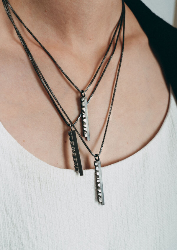 Three Pendant Necklace - Image 2